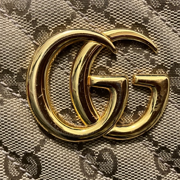 Gucci GG monogram canvas Marmont crossbody bag - Picture 7 of 7